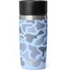 YETI Rambler 12 oz Travel Bottle, Stainless Steel, Vacuum Insulated with Leakproof Commuter Cap, Black(Blue Camo)