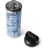 YETI Rambler 18 oz Bottle, Vacuum Insulated, Stainless Steel with Chug Cap, White(Blue Camo)