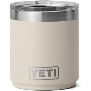 YETI Rambler 10 oz Stackable Lowball 2.0, Vacuum Insulated, Stainless Steel with MagSlider Lid, Seafoam(Cape Taupe)
