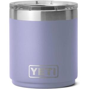 YETI Rambler 10 oz Stackable Lowball 2.0, Vacuum Insulated, Stainless Steel with MagSlider Lid, Seafoam(Cosmic Lilac)