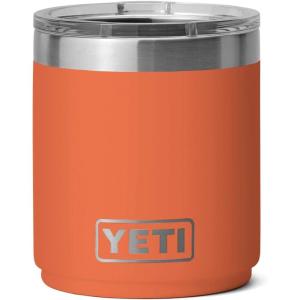 YETI Rambler 10 oz Stackable Lowball 2.0, Vacuum Insulated, Stainless Steel with MagSlider Lid, Seafoam(High Desert Clay)