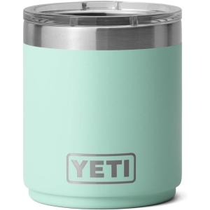 YETI Rambler 10 oz Stackable Lowball 2.0, Vacuum Insulated, Stainless Steel with MagSlider Lid, Seafoam(Seafoam)