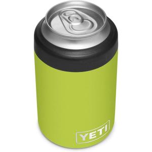 YETI Rambler 12 oz. Colster Can Insulator for Standard Size Cans, Stainless (NO CAN INSERT)(Chartreuse)