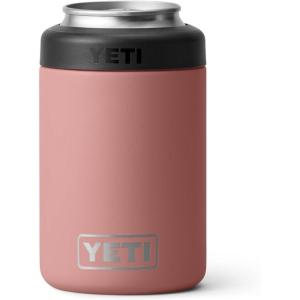 YETI Rambler 12 oz. Colster Can Insulator for Standard Size Cans, Stainless (NO CAN INSERT)(Sandstone Pink)