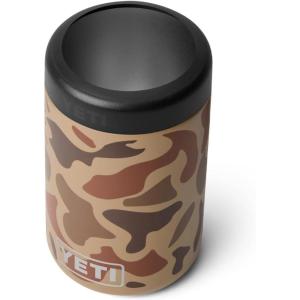 YETI Rambler 12 oz. Colster Can Insulator for Standard Size Cans, Stainless (NO CAN INSERT)(Wetlands Camo (No Can Insert))