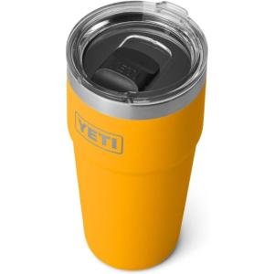 YETI Rambler 20 oz Stackable Tumbler, Stainless Steel, Vacuum Insulated with MagSlider Lid(Beekeeper)