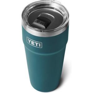 YETI Rambler 30 oz Stackable Tumbler, Stainless Steel, Vacuum Insulated with MagSlider Lid(Agave Teal)