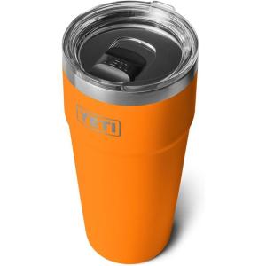 YETI Rambler 30 oz Stackable Tumbler, Stainless Steel, Vacuum Insulated with MagSlider Lid(King Crab)
