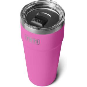 YETI Rambler 30 oz Stackable Tumbler, Stainless Steel, Vacuum Insulated with MagSlider Lid(Wildflower Fuchsia)