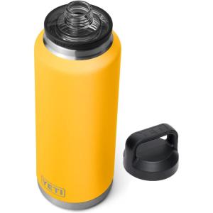 YETI Rambler 46 oz Bottle, Vacuum Insulated, Leakproof, Stainless Steel with Chug Cap(Alpine Yellow)
