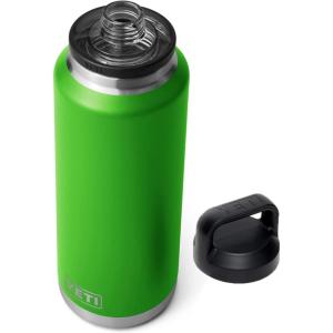 YETI Rambler 46 oz Bottle, Vacuum Insulated, Leakproof, Stainless Steel with Chug Cap(Canopy Green)