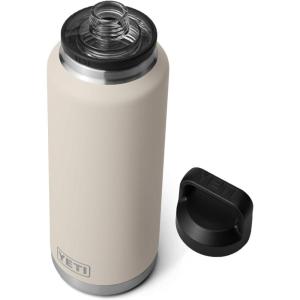 YETI Rambler 46 oz Bottle, Vacuum Insulated, Leakproof, Stainless Steel with Chug Cap(Cape Taupe)