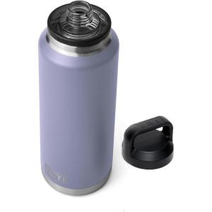 YETI Rambler 46 oz Bottle, Vacuum Insulated, Leakproof, Stainless Steel with Chug Cap(Cosmic Lilac)