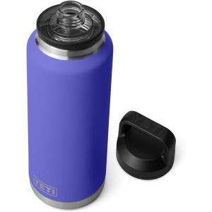 YETI Rambler 46 oz Bottle, Vacuum Insulated, Leakproof, Stainless Steel with Chug Cap(Ultramarine Violet)