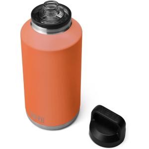 YETI Rambler 64 oz Bottle, Vacuum Insulated, Leakproof, Stainless Steel with Chug Cap, Navy(High Desert Clay)