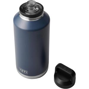 YETI Rambler 64 oz Bottle, Vacuum Insulated, Leakproof, Stainless Steel with Chug Cap, Navy(Navy)