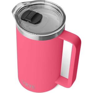 YETI Rambler 64 oz Pitcher, Vacuum Insulated, Stainless Steel with MagSlider Lid, Tropical Pink(Tropical Pink)