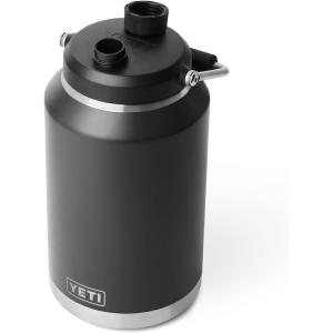 YETI Rambler Gallon Jug 2.0, Vacuum Insulated, Leakproof, Stainless Steel with MagCap, Navy(Black)