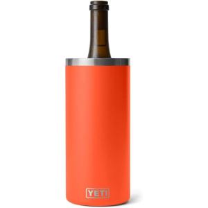 YETI Rambler Wine Chiller, Fits Most Wine Bottles(Papaya)