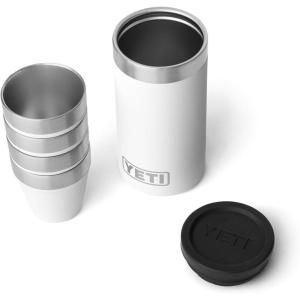 YETI Shot Glasses with Carrying Case, Set of 4(White)