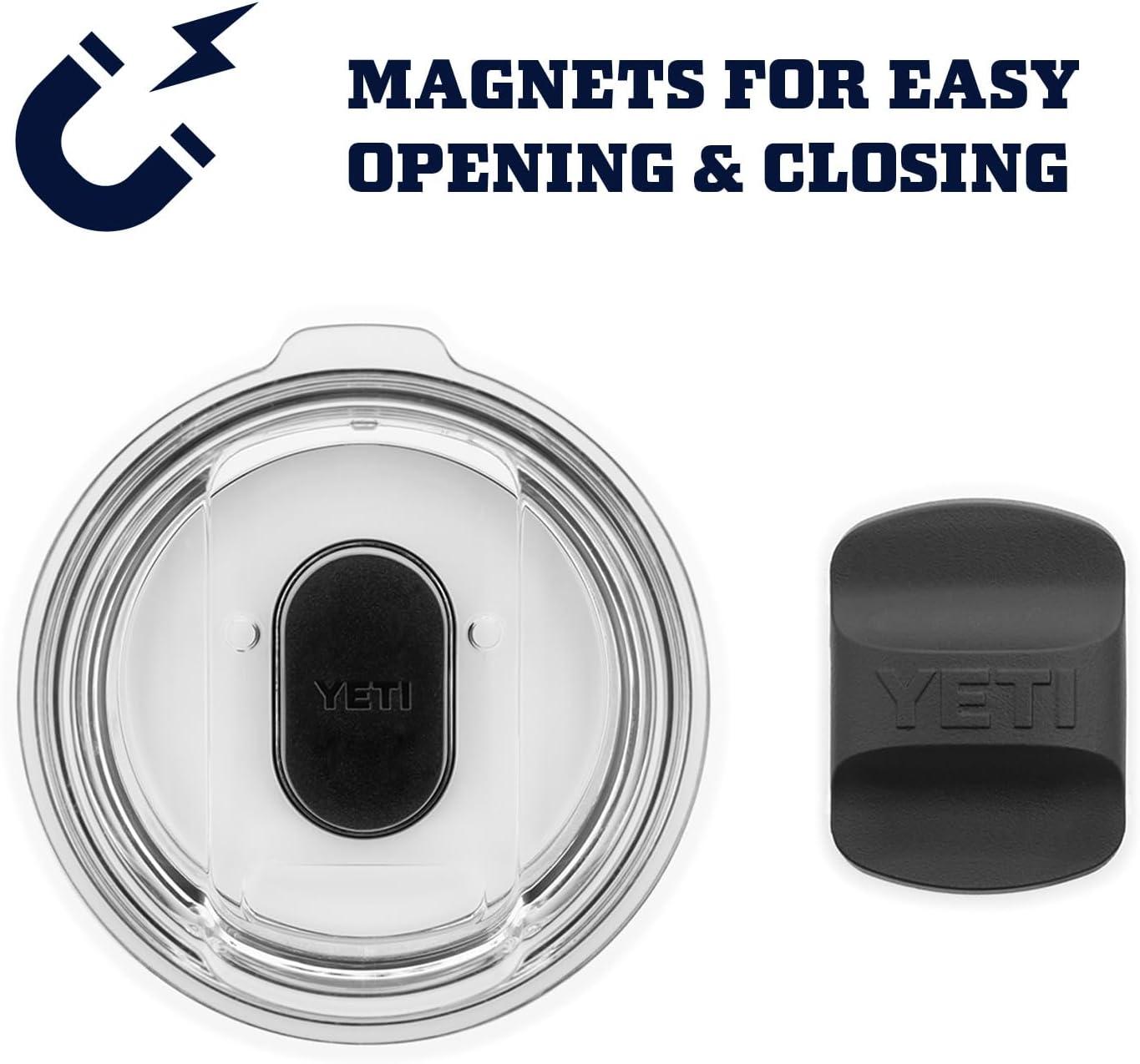 imageYETI Rambler 10 oz Wine Tumbler Vacuum Insulated Stainless Steel with MagSlider Lid NavyTropical Pink