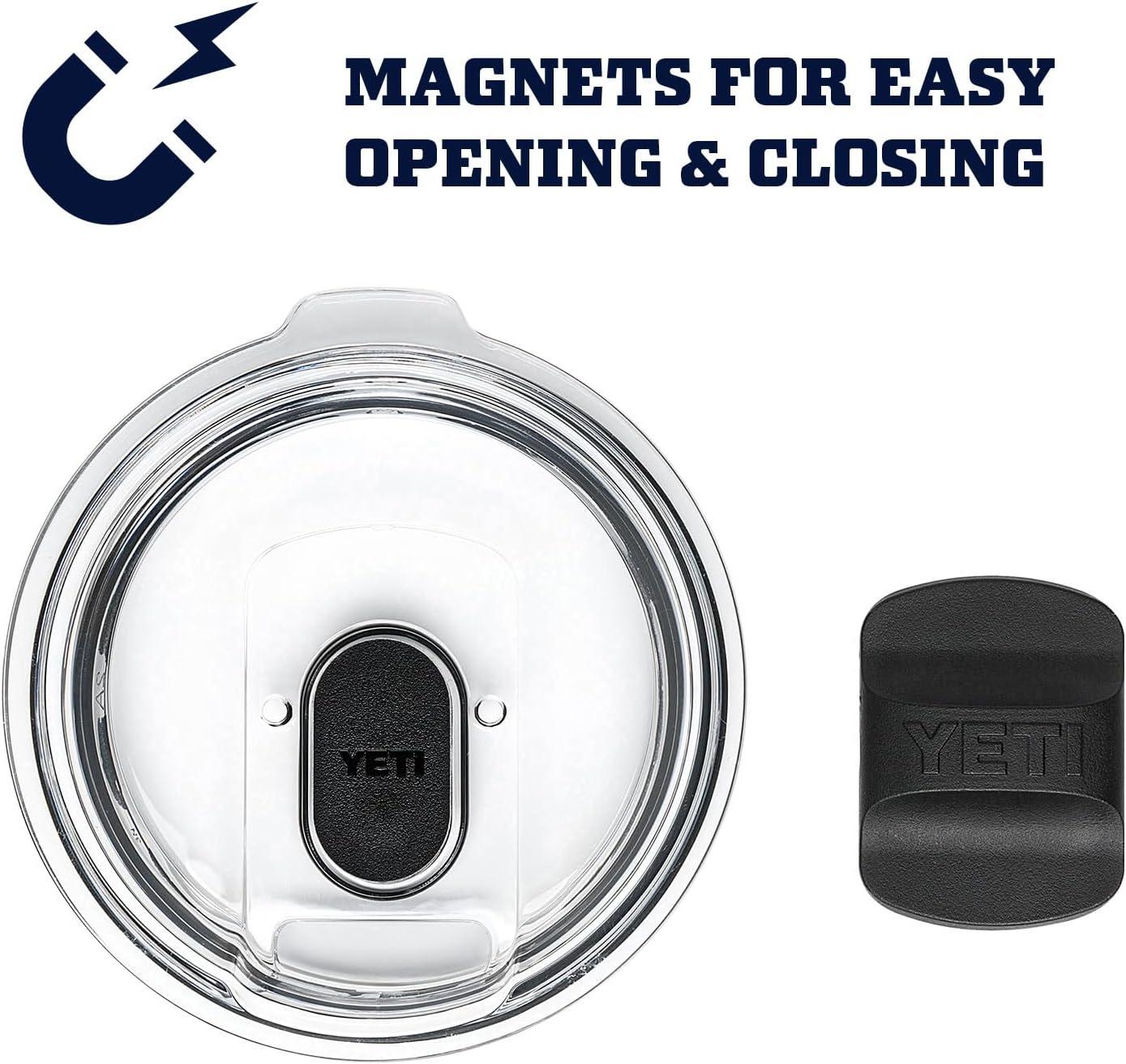 imageYETI Rambler 20 oz Stainless Steel Vacuum Insulated Tumbler wMagSlider LidBlack Forest Green