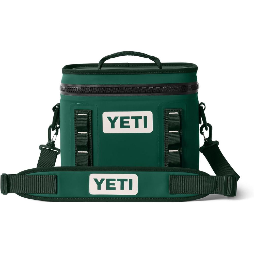 imageYETI Hopper Flip 8 Portable Soft CoolerBlack Forest Green