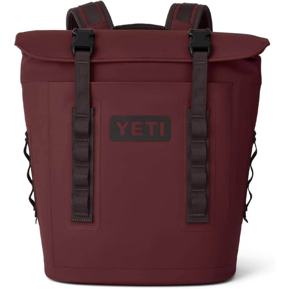 imageYETI Hopper M Series Backpack Soft Sided Coolers with MagShield AccessWild Vine Red