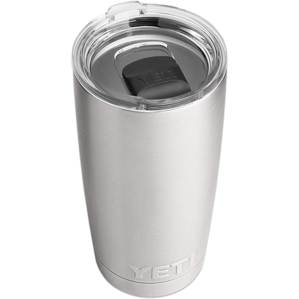 imageYETI Rambler 20 oz Stainless Steel Vacuum Insulated Tumbler wMagSlider LidAll Stainless Steel
