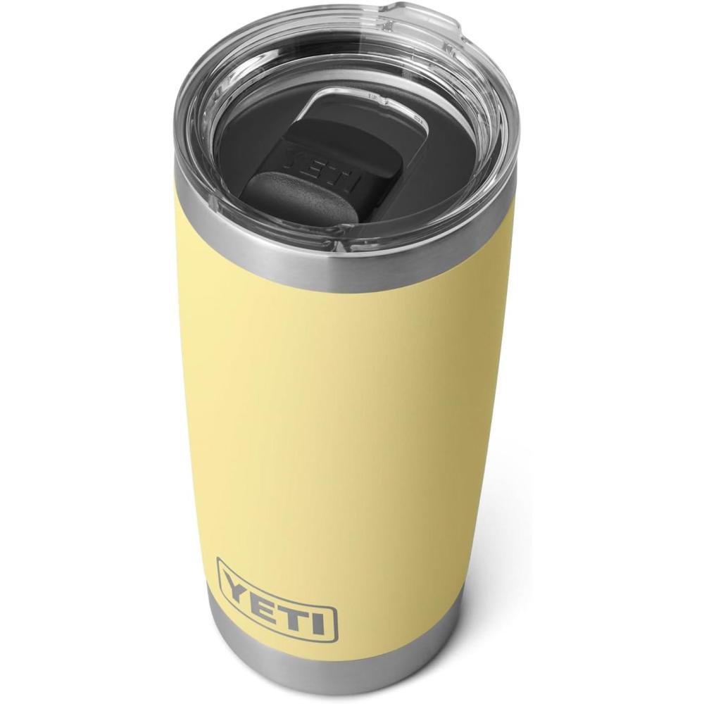 imageYETI Rambler 20 oz Stainless Steel Vacuum Insulated Tumbler wMagSlider LidDaybreak Yellow