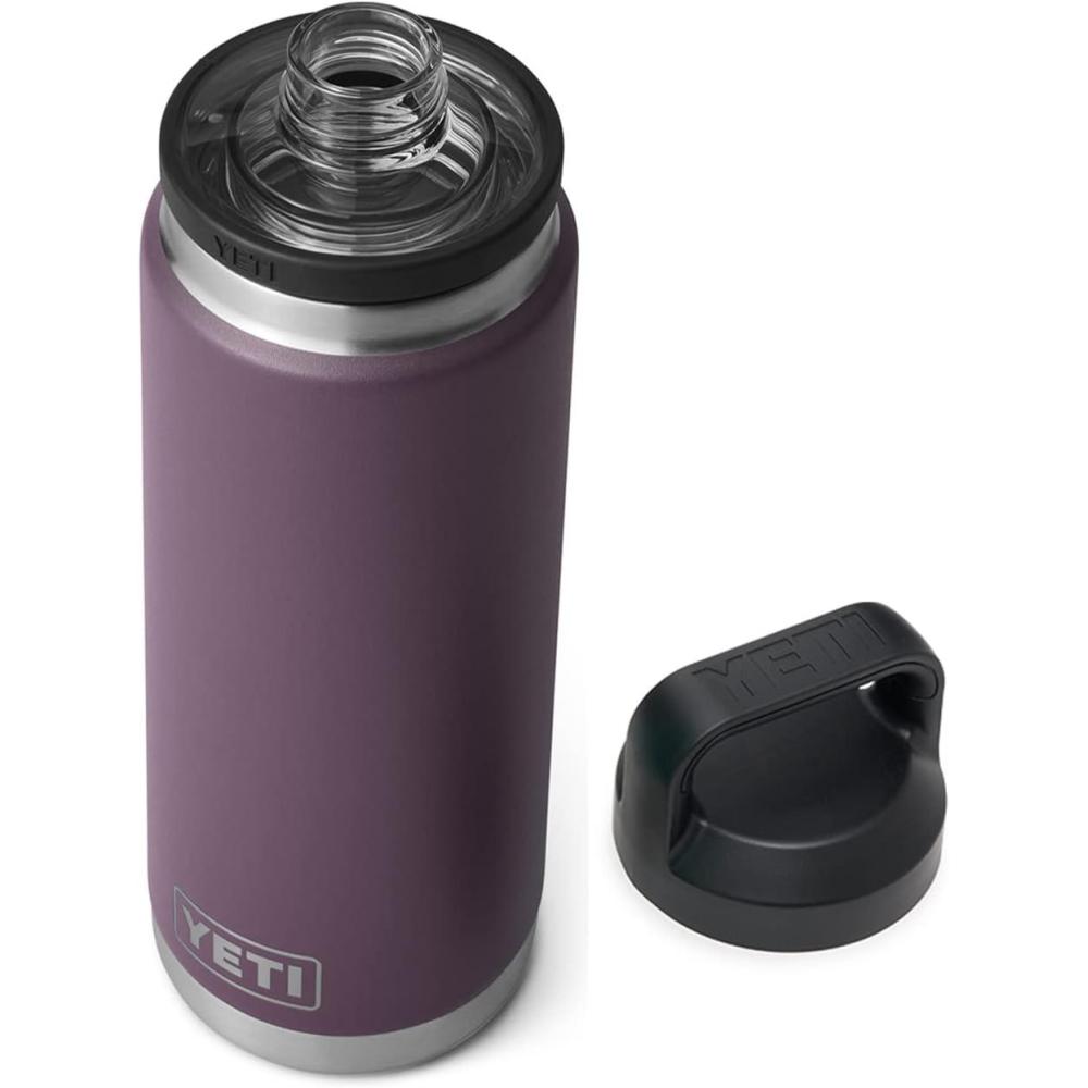imageYETI Rambler 26 oz Bottle Vacuum Insulated Leakproof Stainless Steel with Chug CapNordic Purple