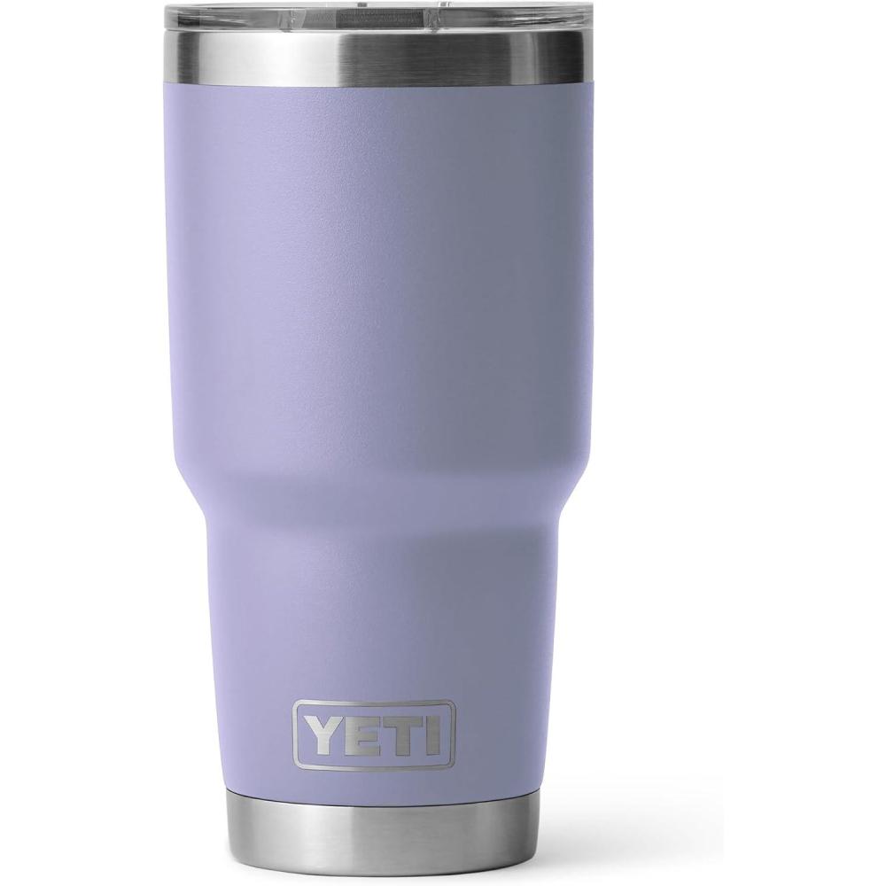 imageYETI Rambler 30 oz Stainless Steel Vacuum Insulated Tumbler wMagSlider Lid SeafoamCosmic Lilac