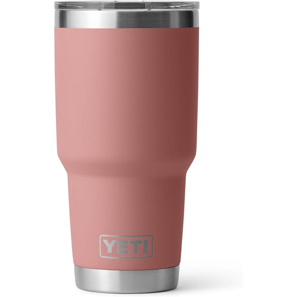 imageYETI Rambler 30 oz Stainless Steel Vacuum Insulated Tumbler wMagSlider Lid SeafoamPink