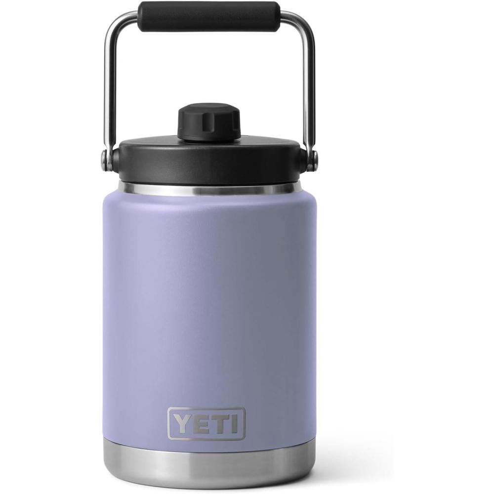 imageYETI Rambler Half Gallon Jug Vacuum Insulated Leakproof Stainless Steel with MagCapCosmic Lilac