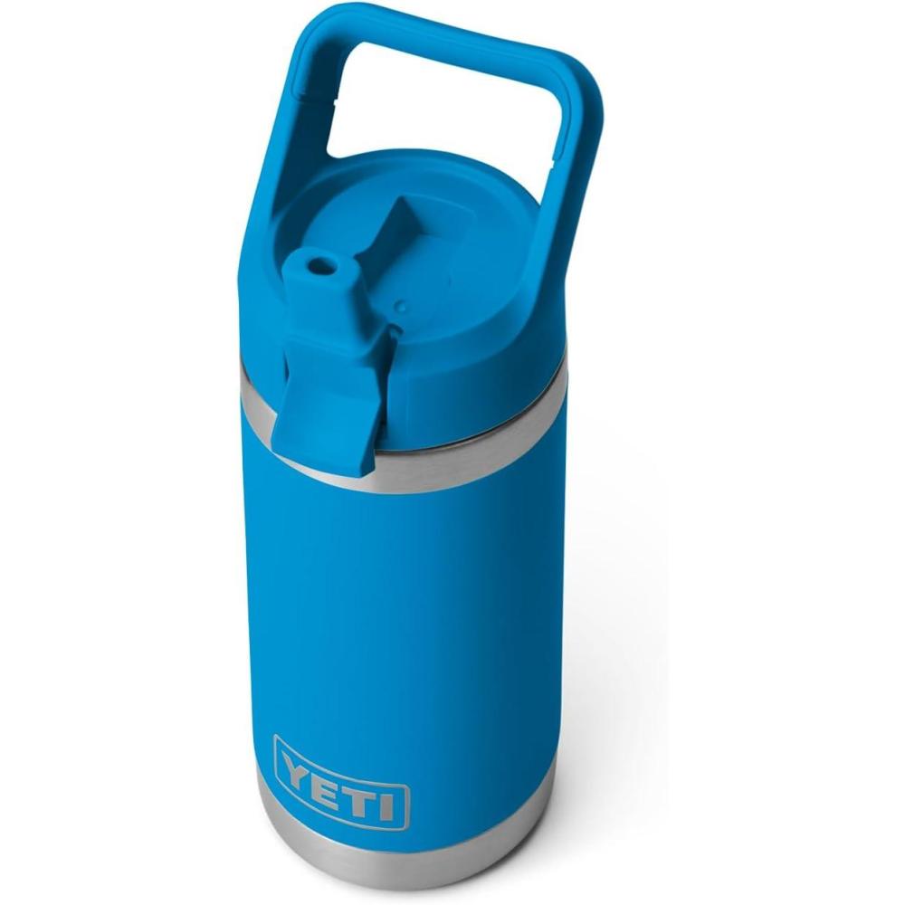 imageYETI Rambler Jr 12 oz Kids Bottle with Straw CapBig Wave Blue