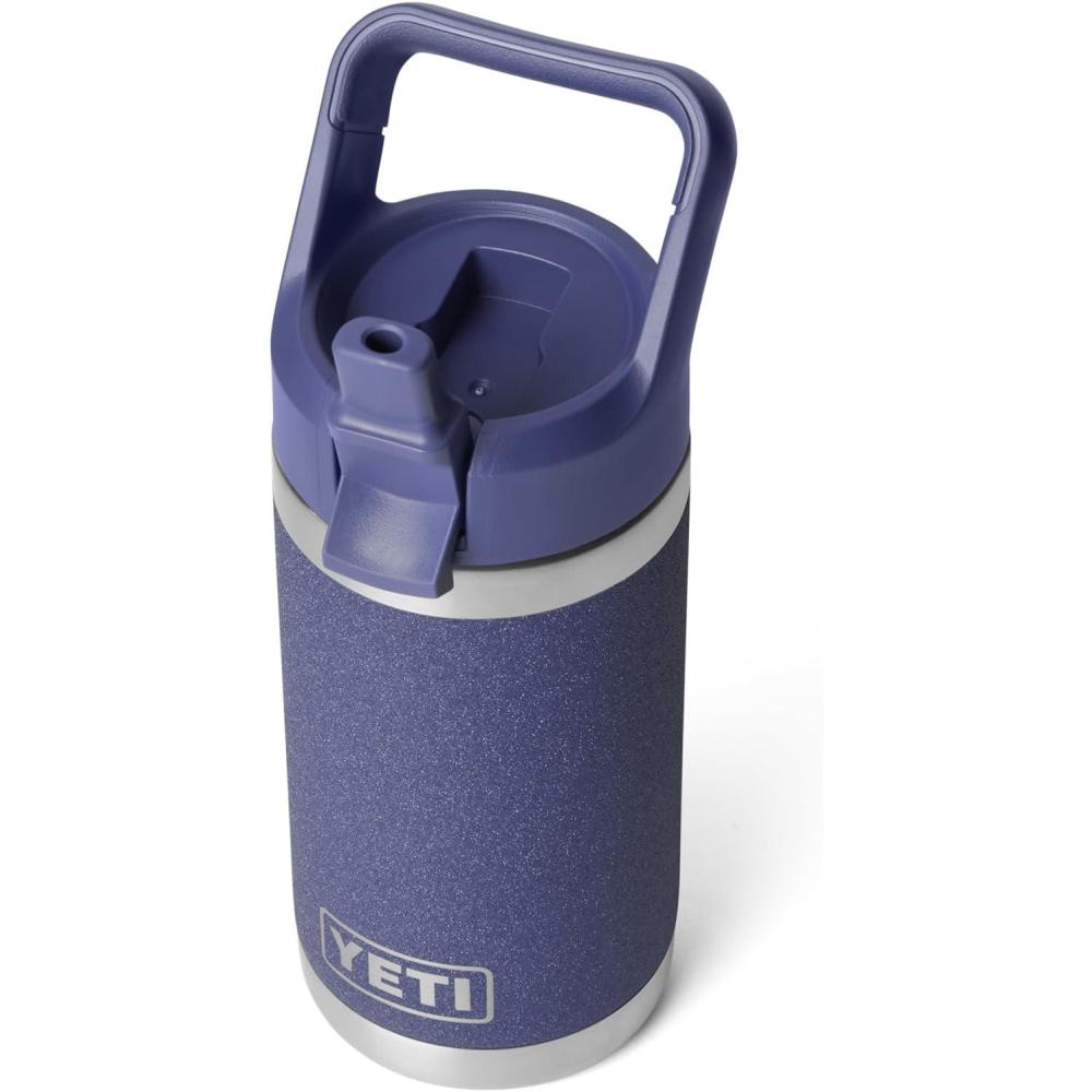 imageYETI Rambler Jr 12 oz Kids Bottle with Straw CapMoon Dust  Textured