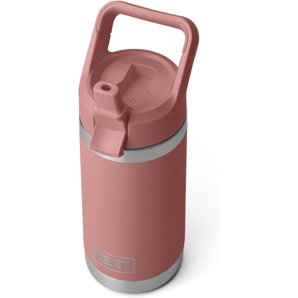 imageYETI Rambler Jr 12 oz Kids Bottle with Straw CapSandstone Pink