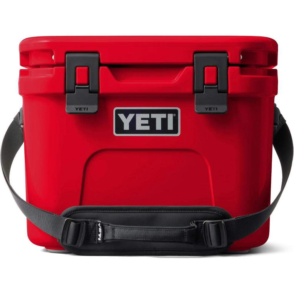 imageYETI Roadie 15 Hard Cooler with DoubleDuty Shoulder StrapRescue Red