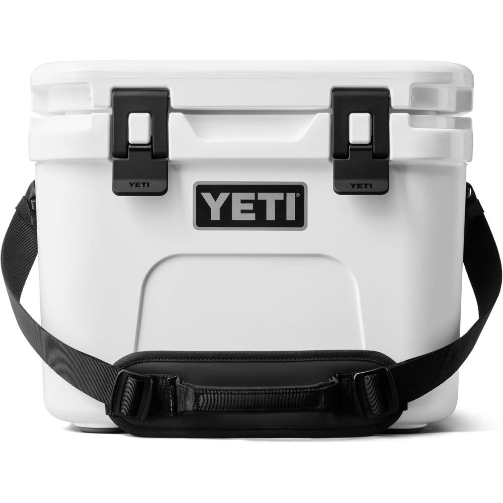 imageYETI Roadie 15 Hard Cooler with DoubleDuty Shoulder StrapWhite
