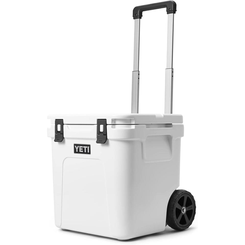 imageYETI Roadie 48 Wheeled Cooler with Retractable Periscope HandleWhite