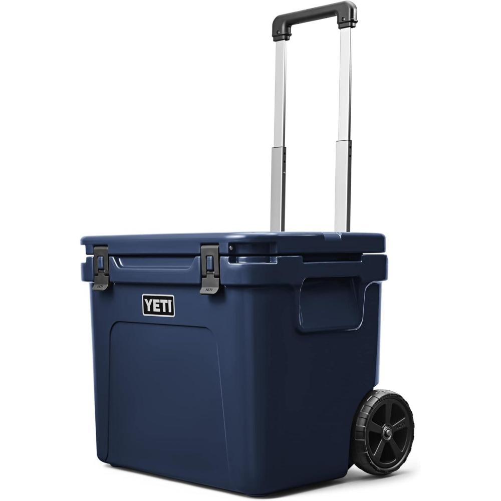 imageYETI Roadie 60 Wheeled Cooler with Retractable Periscope HandleNavy