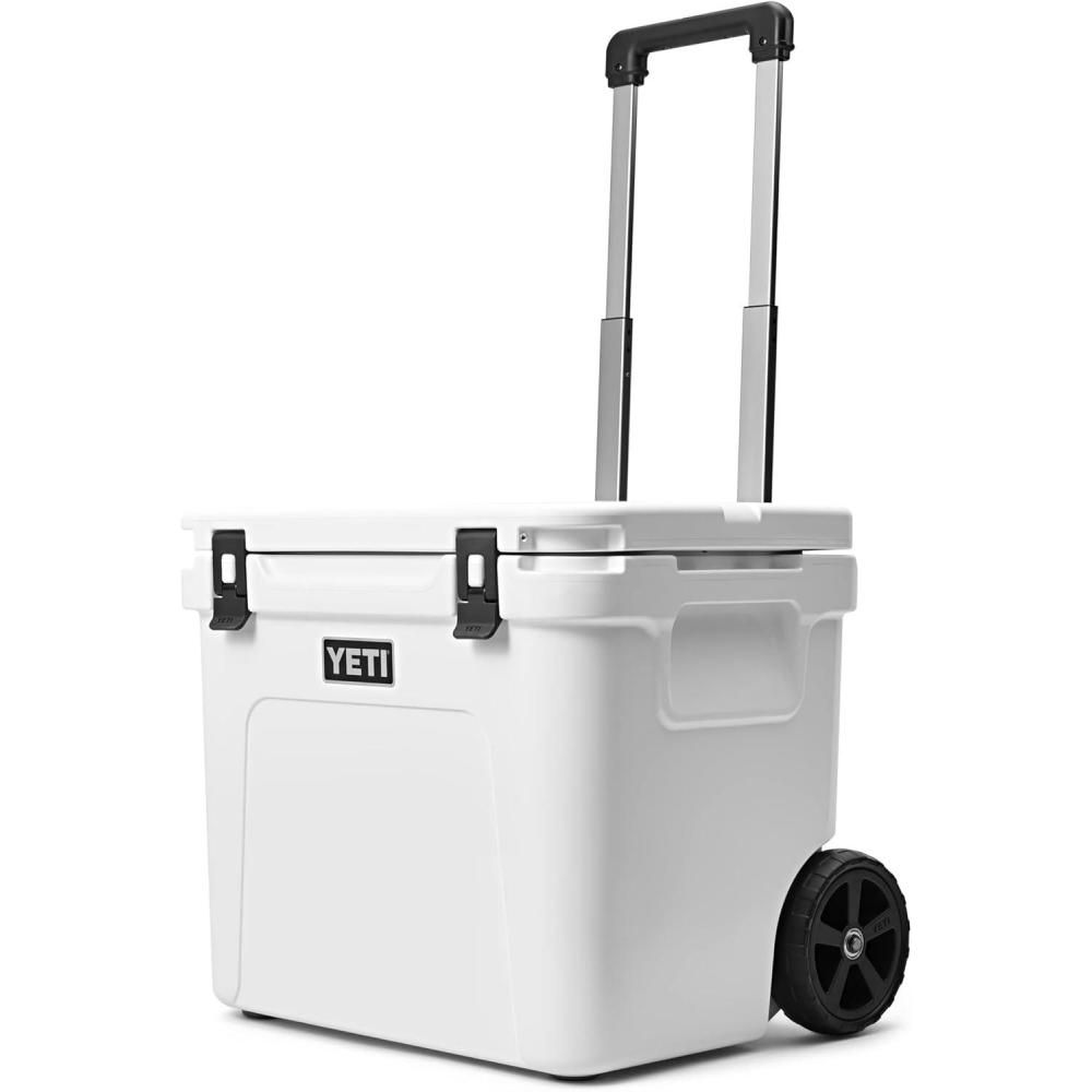 imageYETI Roadie 60 Wheeled Cooler with Retractable Periscope HandleWhite