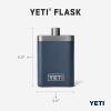 YETI 7 oz Flask and Funnel, Shot Glasses with Carrying Case, Set of 4, Navy