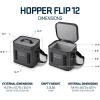 YETI Hopper Flip 12 Portable Cooler(Rescue Red)