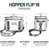 YETI Hopper Flip 18 Portable Soft Cooler(King Crab)