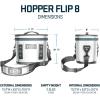 YETI Hopper Flip 8 Portable Soft Cooler(Black)
