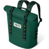 YETI Hopper M Series Backpack Soft Sided Coolers with MagShield Access(Black Forest Green)