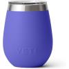 YETI Rambler 10 oz Wine Tumbler, Vacuum Insulated, Stainless Steel with MagSlider Lid, Navy(Ultramarine Violet)