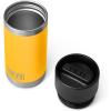 YETI Rambler 12 oz Bottle, Stainless Steel, Vacuum Insulated, with Hot Shot Cap(Alpine Yellow)