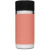 YETI Rambler 12 oz Bottle, Stainless Steel, Vacuum Insulated, with Hot Shot Cap(Coral)